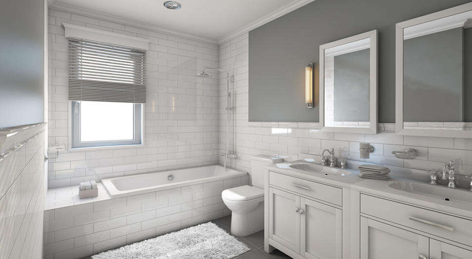 Tub bathrooms Bedford example