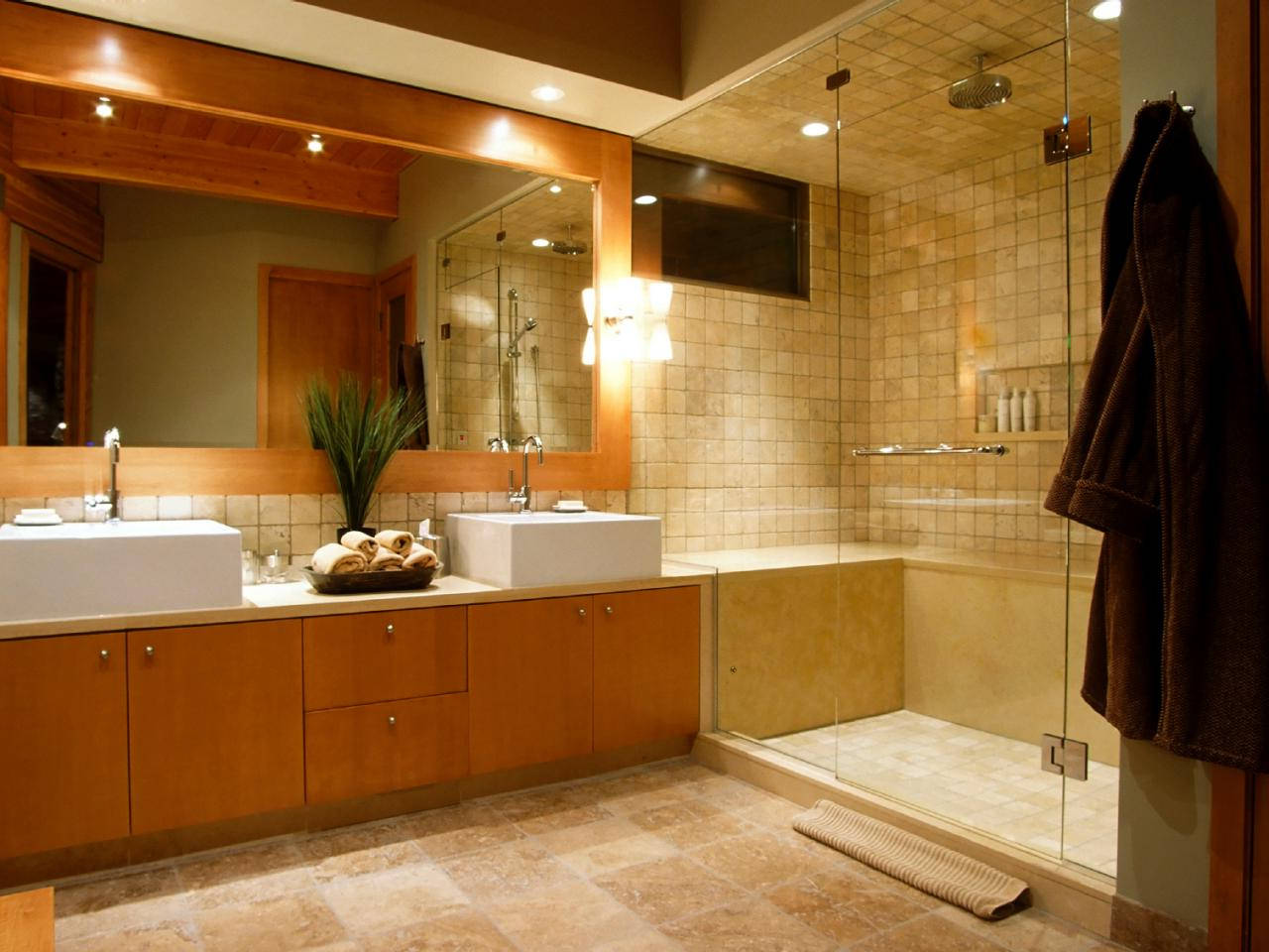 Lighting in the bathroom